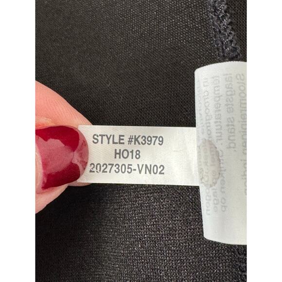 Madewell Texture & Thread Crepe Wrap Top True Black Size S - Picture 9 of 12